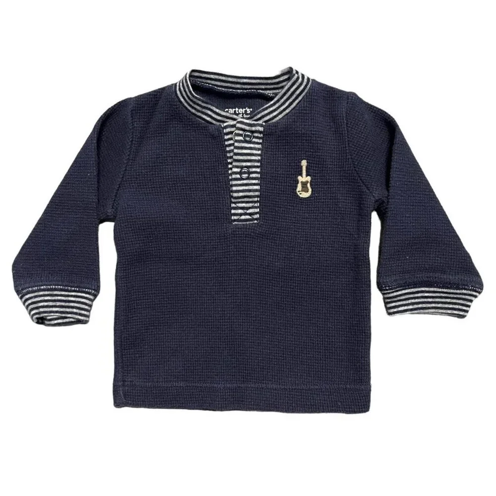 Carters shirt detail white